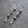 Starfish pearl, Labradorite Earrings (5) Starfish pearl, Labradorite Earrings (5)