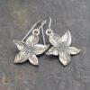 Tiger lily earrings