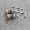 Turquoise, Iolite, Labradorite Earrings (1) Turquoise, Iolite, Labradorite Earrings (1)