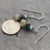 Turquoise, Iolite, Labradorite Earrings (3) Turquoise, Iolite, Labradorite Earrings (3)