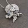 Flying ducks necklace
