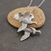 Flying ducks necklace