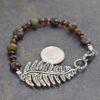 Woodland Fern Gemstone Bracelet