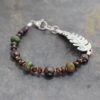 Woodland Fern Gemstone Bracelet