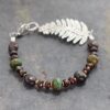 Woodland Fern Gemstone Bracelet