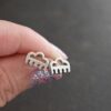 Petroglyph cloud post earrings (1)