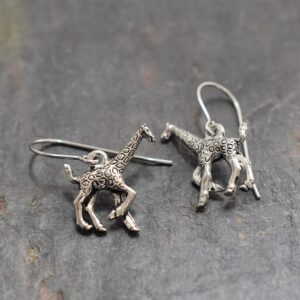 Tiny Giraffe Earrings