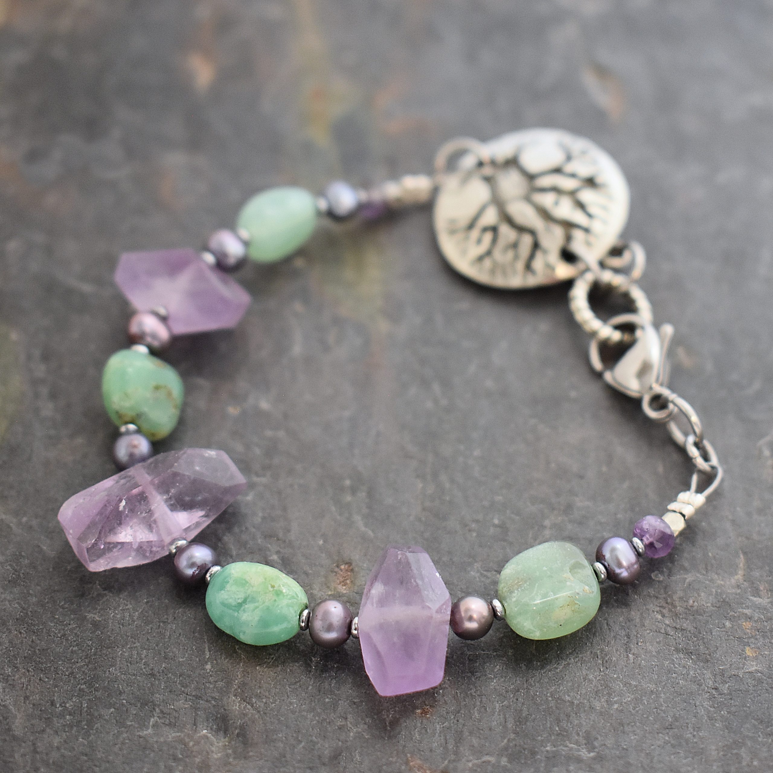 Beaded Oak Tree Bracelet (6)