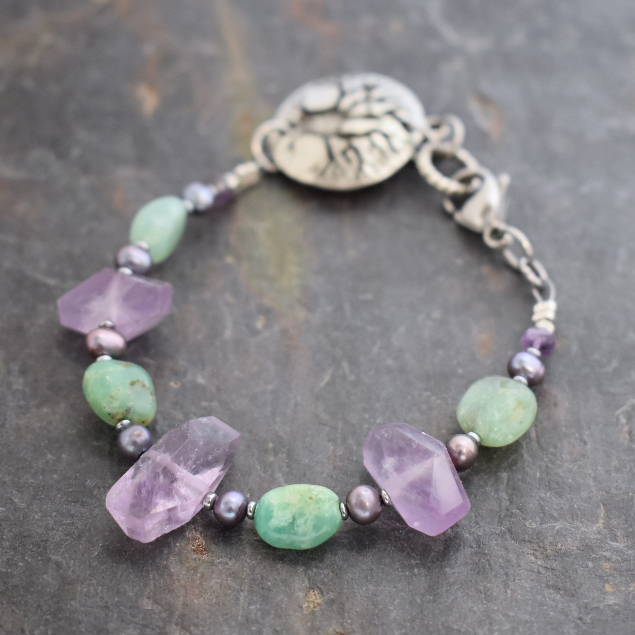 Beaded Oak Tree Bracelet (7)