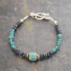 Navy Jade Turquoise Bracelet (6)