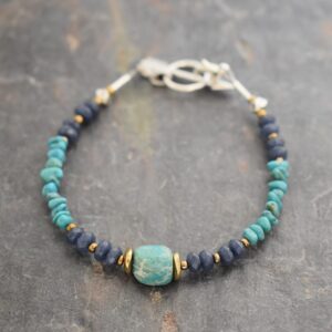Jade and Turquoise Bracelet