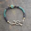Navy Jade Turquoise Bracelet (8)