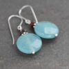 Garnet & Angelite Earrings (1)