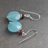 Garnet & Angelite Earrings (3)