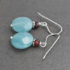Garnet & Angelite Earrings (4)