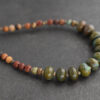 Beaded Red Creek Jasper Turquoise Necklace (1)