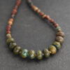 Beaded Red Creek Jasper Turquoise Necklace (2)