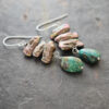 Biwa Pearl turquoise earrings (5)