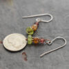 Garnet, Chalcedony, Peridot Earrings (4) Garnet, Chalcedony, Peridot Earrings (4)