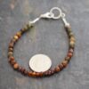 Cherry Creek Jasper and Garnet Bracelet
