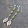 long peridot elm leaves earrings (1) long peridot elm leaves earrings (1)