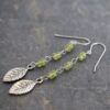 long peridot elm leaves earrings (3) long peridot elm leaves earrings (3)