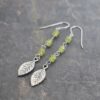 long peridot elm leaves earrings (4) long peridot elm leaves earrings (4)