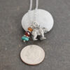 tiny black bear pendant tiny black bear pendant