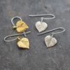 Aspen leaf earrings Aspen leaf earrings