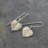 Silver apaen leaf earrings (1) Silver apaen leaf earrings (1)
