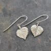 Silver apaen leaf earrings (3) Silver apaen leaf earrings (3)