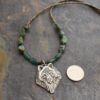 Beaded Timber Wolf Necklace Beaded Timber Wolf Necklace
