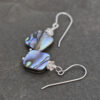 Rose Quartz & Abalone shall square earrings (3)_result
