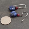 Ruby & Lapis Earrings (3)