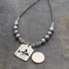 Beaded Pearl Orca Necklace (1) Beaded Pearl Orca Necklace (1)