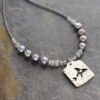 Beaded Pearl killer whale Necklace (2) Beaded Pearl killer whale Necklace (2)
