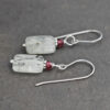 Garnet & Prehnite Earrings (2)