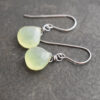 Green Chalcedony drop earrings (3) Green Chalcedony drop earrings (3)