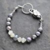 silver pearl, prehnite, labradortie braclete (1) silver pearl, prehnite, labradortie braclete (1)