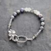 silver pearl, prehnite, labradortie braclete (6) silver pearl, prehnite, labradortie braclete (6)