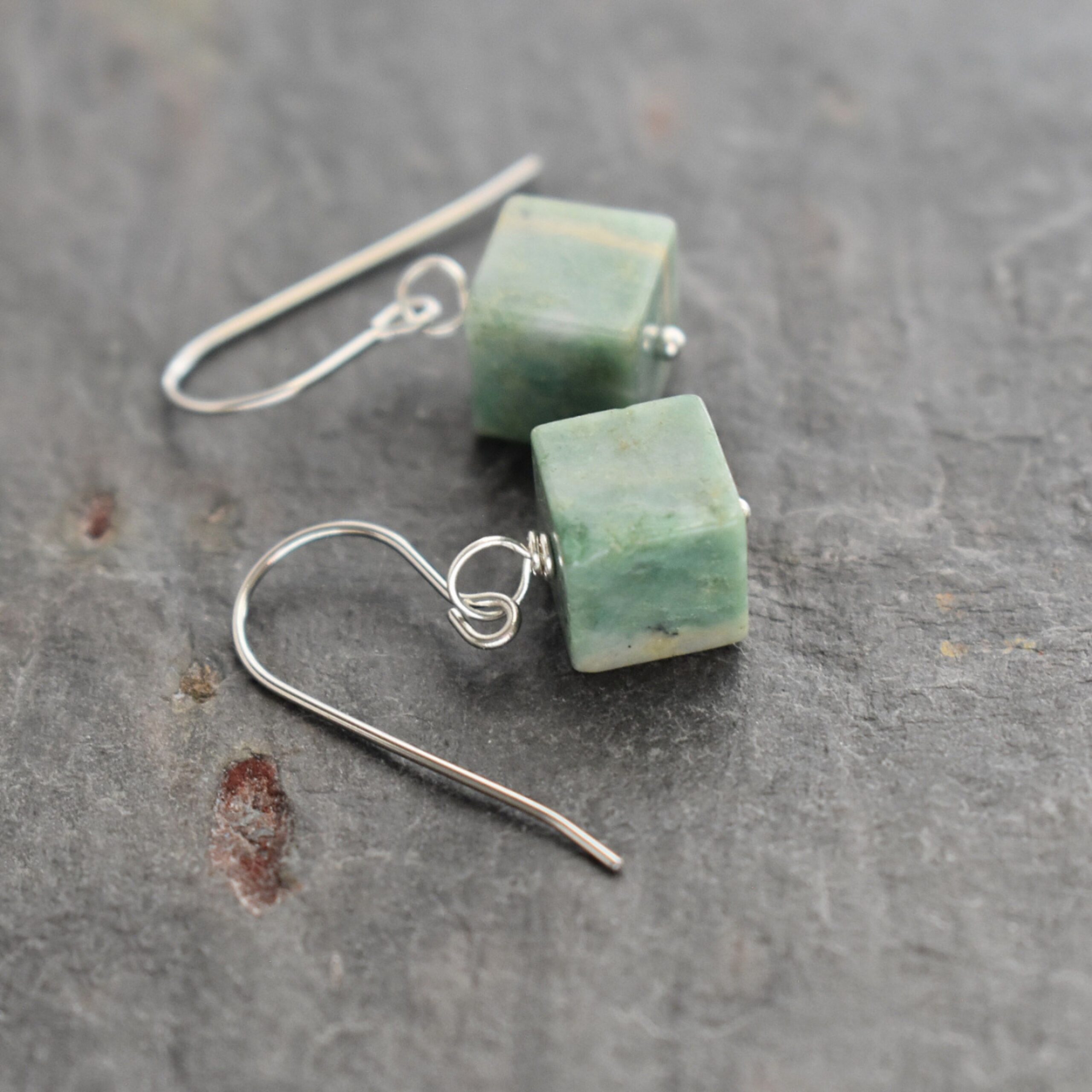Tree Agate Earrings