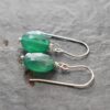 Green Onyx Oval Earrings (2)