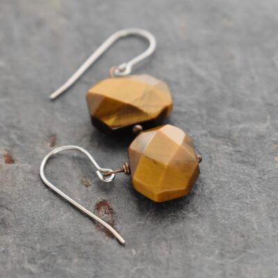 Tiger Eye Earrings (2) Tiger Eye Earrings (2)