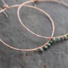 Big copper loops with turquoise earrings 512025 (2) Big copper loops with turquoise earrings 512025 (2)