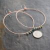 Big copper loops with turquoise earrings 512025 (4) Big copper loops with turquoise earrings 512025 (4)