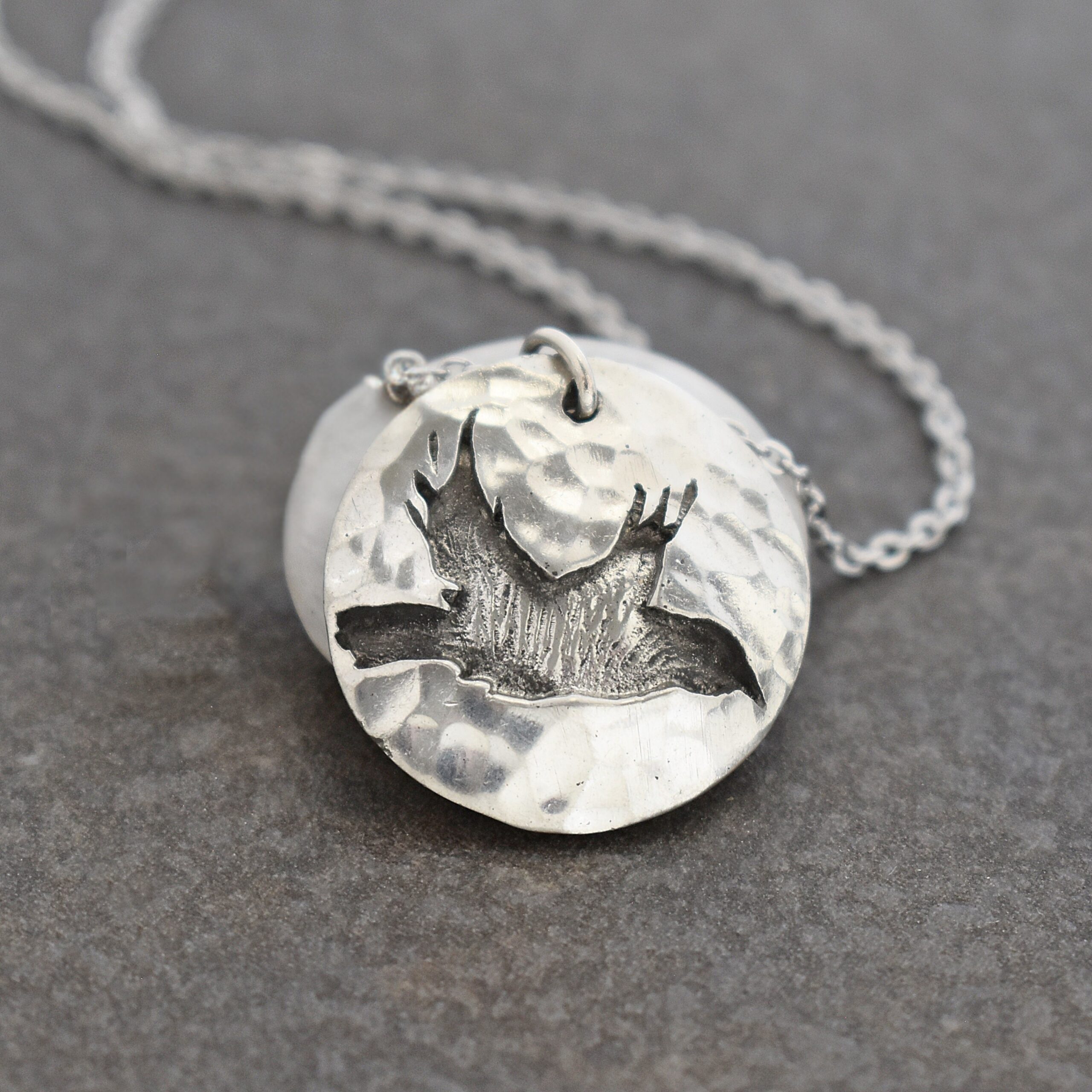 crow pendant