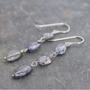 Iolite Earrings