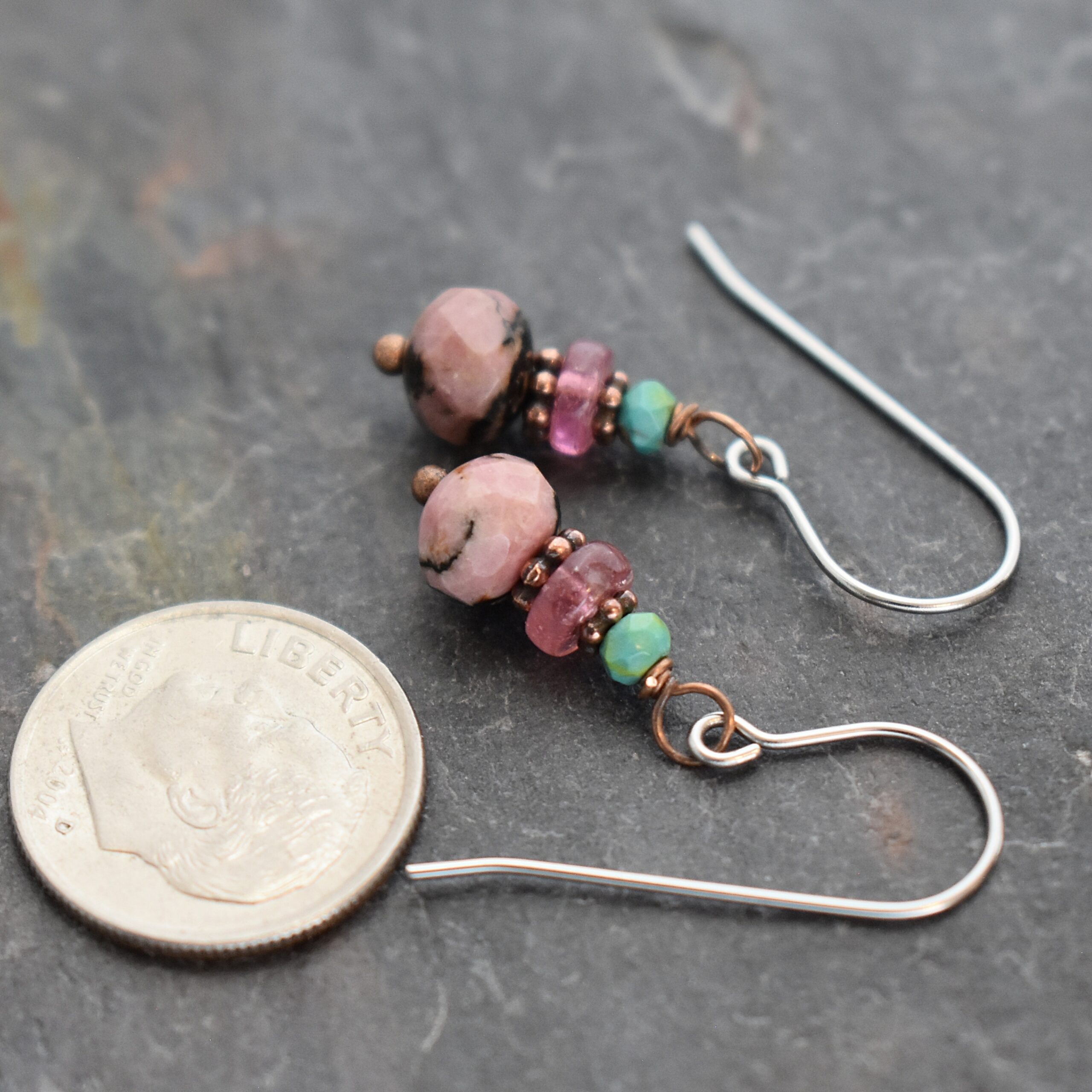 Turquoise and Pink Rhodonite (3)