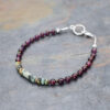 Garnet & Turquoise bracelet (2)