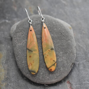 Mustard Creek Jasper Drops Earrings